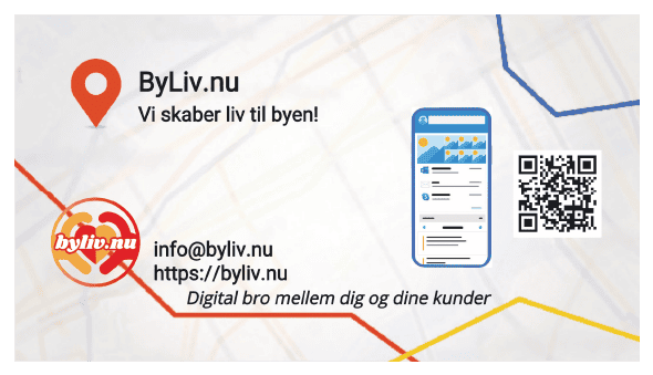 Byliv.nu – Vi skaber liv til byen. info@byliv.nu. Digital bro mellem dig og dine kunder.